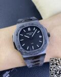 Customized Patek Philippe Nautilus 5711 Carbon Fiber Watch Case Series AAA