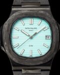 Customized Patek Philippe Nautilus 5711 Carbon Fiber Tiffany Blue Dial Series