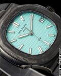 Customized Patek Philippe Nautilus 5711 Carbon Fiber Tiffany Blue Dial Series