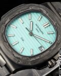 Customized Patek Philippe Nautilus 5711 Carbon Fiber Tiffany Blue Dial Series