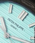 Customized Patek Philippe Nautilus 5711 Carbon Fiber Tiffany Blue Dial Series