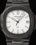 Customized Patek Philippe Nautilus 5711 Carbon Fiber White Dial Series