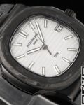 Customized Patek Philippe Nautilus 5711 Carbon Fiber White Dial Series