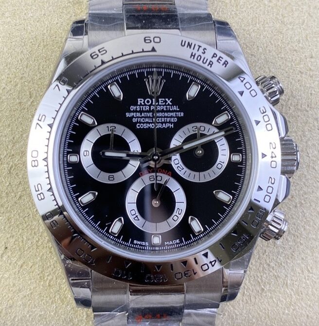 King Factory Replica Rolex Cosmograph Daytona Black Dial Series