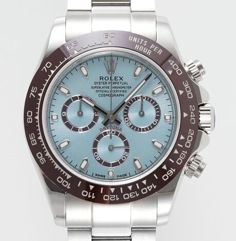 King Factory Replica Rolex Cosmograph Daytona M116506-0001 Ice Blue Dial