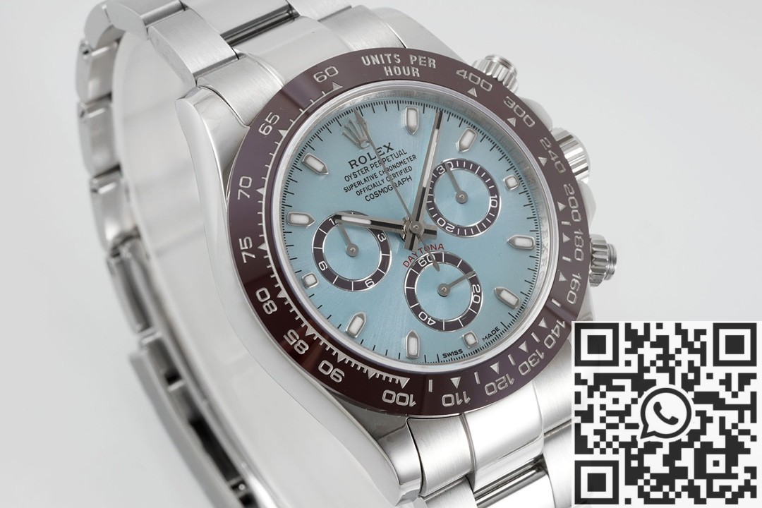 King Factory Replica Rolex Cosmograph Daytona M116506-0001 Ice Blue Dial