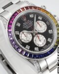 King Factory Replica Rolex Cosmograph Daytona 116599 RBOW Diamond Inlaid Dial