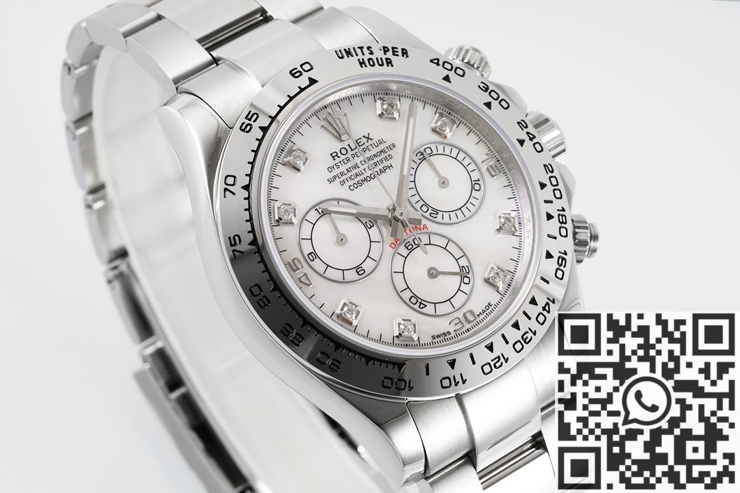 King Factory Replica Rolex Cosmograph Daytona M116509-0064 Mother Of Pearl Dial