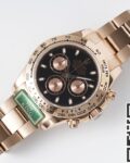 King Factory Replica Rolex Cosmograph Daytona M116505-0008 Black Dial Rose Gold 904L