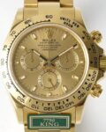 King Factory Replica Rolex Cosmograph Daytona M116508-0003 Gold Watch