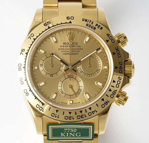 King Factory Replica Rolex Cosmograph Daytona M116508-0003 Gold Watch