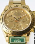 King Factory Replica Rolex Cosmograph Daytona M116508-0003 Gold Watch