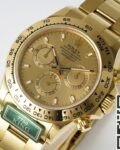 King Factory Replica Rolex Cosmograph Daytona M116508-0003 Gold Watch