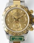 King Factory Replica Rolex Cosmograph Daytona M116503-0003 Golden Panda Dial