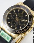 King Factory Replica Rolex Cosmograph Daytona M116518LN-0042 Golden Panda Dial