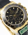 King Factory Replica Rolex Cosmograph Daytona M116518LN-0043 Black Panda Dial 904L