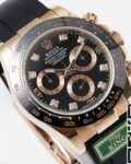 King Factory Replica Rolex Cosmograph Daytona M116515LN-0057 Rose Gold Dial