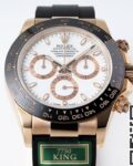 King Factory Replica Rolex Cosmograph Daytona M116515LN-0019 Rose Gold Dial