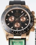 King Factory Replica Rolex Cosmograph Daytona M116515LN-0017 Rose Gold Dial