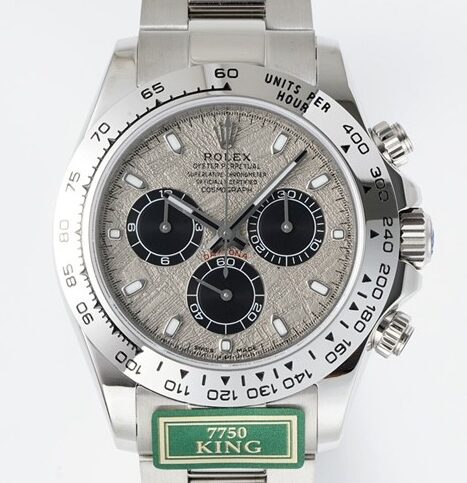 King Factory Replica Rolex Cosmograph Daytona M116509LN-0073 Meteorite Dial