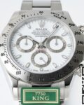 King Factory Replica Rolex Cosmograph Daytona 116520-78590 White Panda Dial