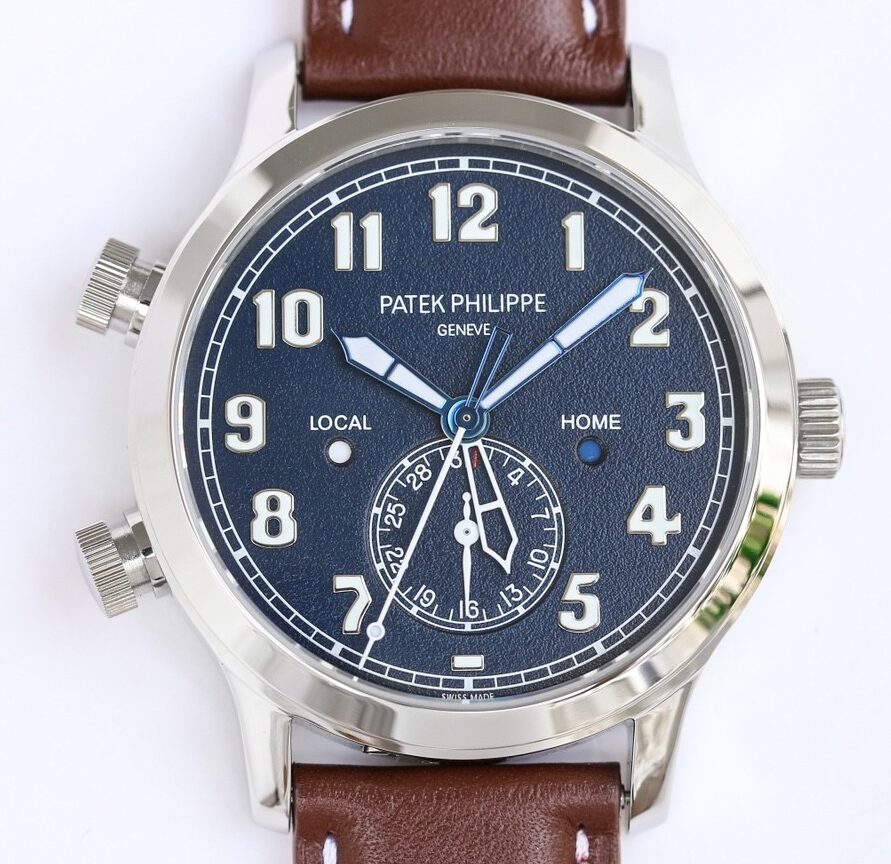 GR Factory Replica Patek Philippe Complications 5524G-001 Brown Leather Strap