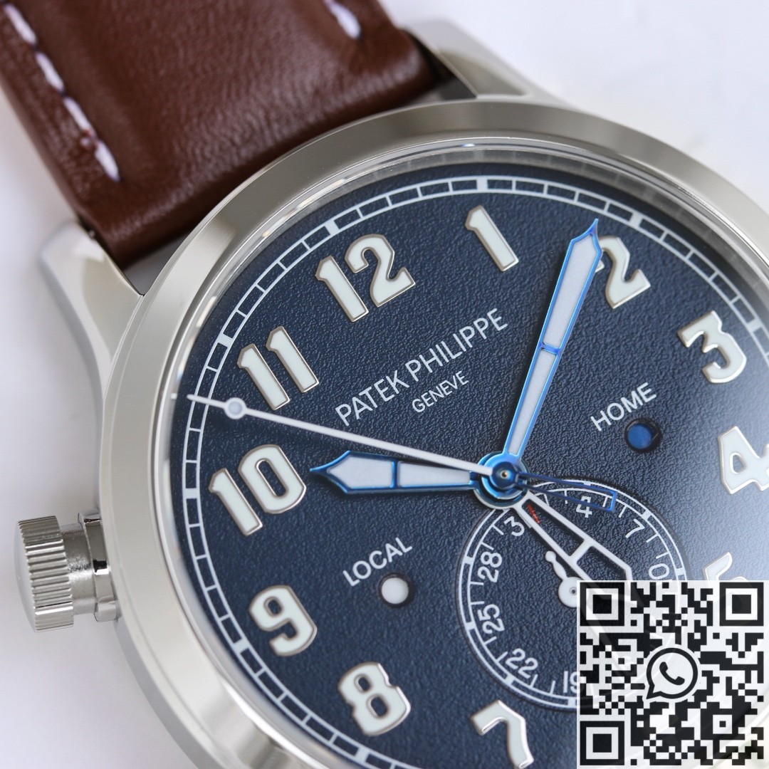 GR Factory Replica Patek Philippe Complications 5524G-001 Brown Leather Strap