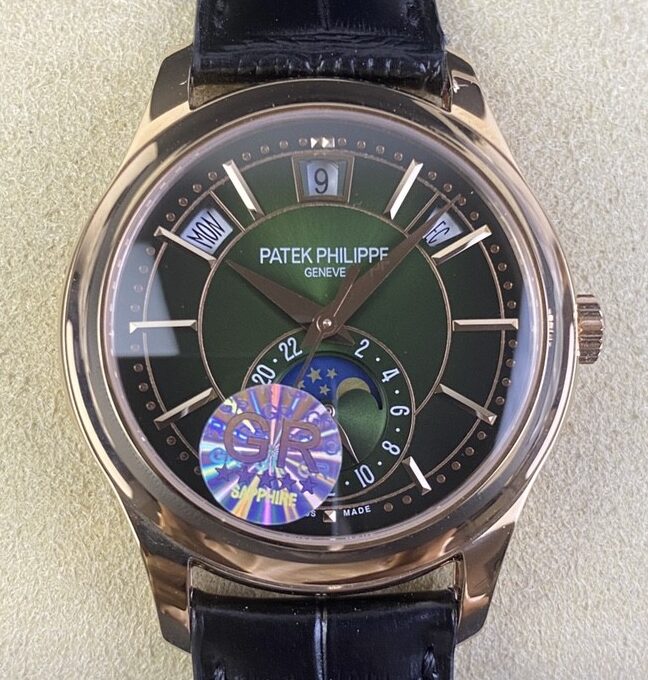 GR Factory Replica Patek Philippe Complications 5205R-011 Olive Green Dial