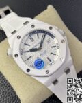 APS Factory Replica Audemars Piguet Royal Oak Offshore 15707CB.OO.A010CA.01 White Ceramics