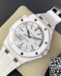 APS Factory Replica Audemars Piguet Royal Oak Offshore 15707CB.OO.A010CA.01 White Ceramics