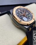 AP Diamond Watch Replica VS Real Royal Oak Offshore