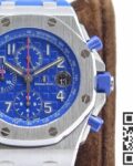 JF Factory Replica Audemars Piguet Royal Oak Offshore 26470ST.OO.A030CA.01 Blue Panda Dial