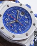 JF Factory Replica Audemars Piguet Royal Oak Offshore 26470ST.OO.A030CA.01 Blue Panda Dial