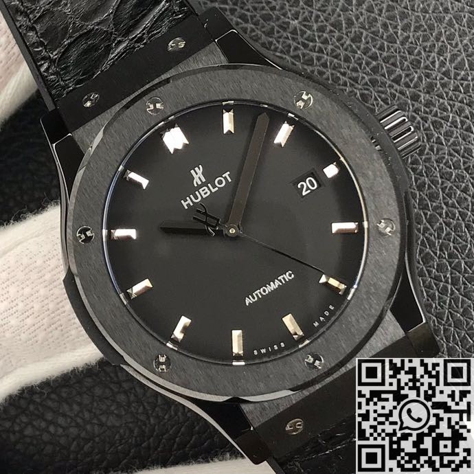 GS Factory Replica Hublot Classic Fusion 542.CM.1171.RX Black Ceramics