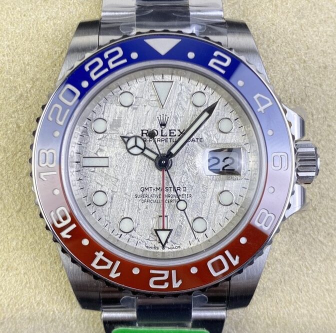 C+ Factory Replica Rolex GMT Master II M126719BLRO-0002 Meteorite Dial Series