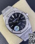 APS Factory Replica Audemars Piguet Royal Oak Frosted 15410 Black Dial