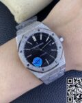 APS Factory Replica Audemars Piguet Royal Oak Frosted 15410 Black Dial