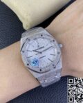 APS Factory Replica Audemars Piguet Royal Oak Frosted 15410 White Dial