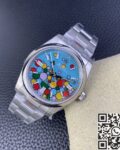 EW Factory Replica Rolex Oyster Perpetual M126000-0009 Turquoise Blue Dial 36MM