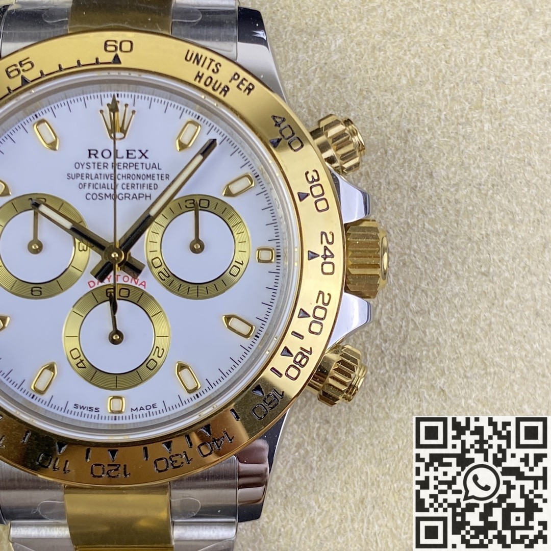 King Factory Replica Rolex Cosmograph Daytona M116503-0001 White Panda Dial