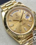 EW Factory Replica Rolex Day Date M228238-0005 Champagne Dial Series