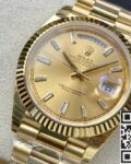 EW Factory Replica Rolex Day Date M228238-0005 Champagne Dial Series