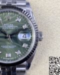 Clean Factory Replica Rolex Datejust M126234-0055 Green Dial