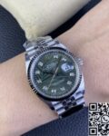 Clean Factory Replica Rolex Datejust M126234-0055 Green Dial