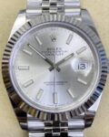 Clean Factory Replica Rolex Datejust M126334-0004 Silver Dial