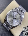 Clean Factory Replica Rolex Datejust M126334-0004 Silver Dial