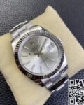 Clean Factory Replica Rolex Datejust M126334-0003 Silver Dial