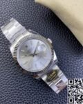 Clean Factory Replica Rolex Datejust M126334-0003 Silver Dial