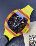 BBR Factory Replica Richard Mille RM27-03 Tourbillon Yellow Strap