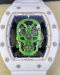 YS Factory Replica Richard Mille RM52-01 Tourbillon White Ceramic Case